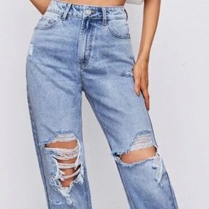 SHEIN mom jeans